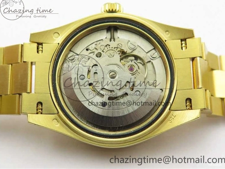 Best 31mm Malachite Bracelet EWF on Dial YG Daydate YG Edition 278288 Green ETA2688 President 0416